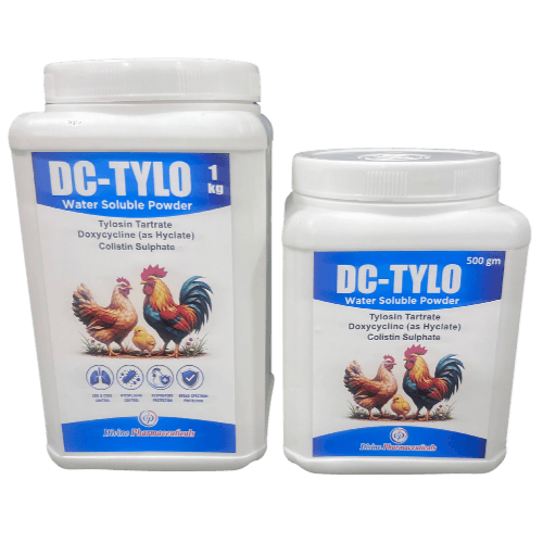 DC Tylo veterinary product 500 g and 1 kg packs