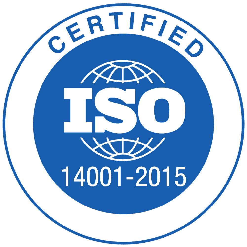 ISO 14001:2015 certification