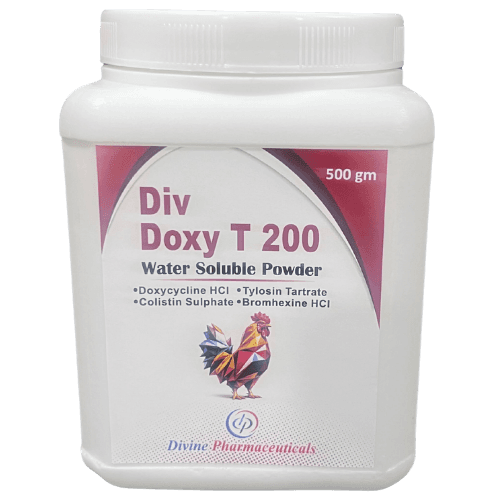 Div Doxy T 200 veterinary product 500 g pack