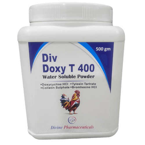 Div Doxy T 400 veterinary product 500 g pack