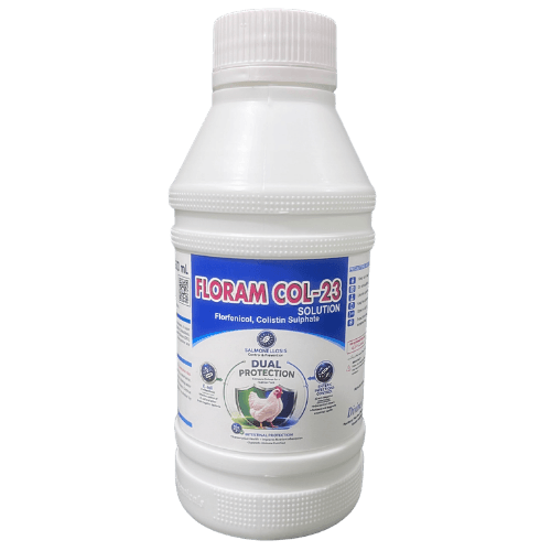 Floram Col 23 veterinary product 500 mL bottle