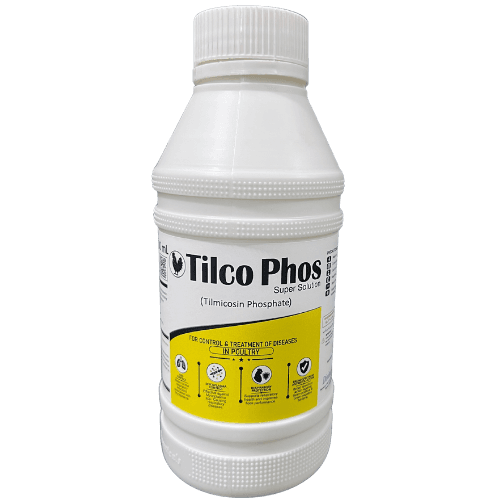 Tilco Phos Super veterinary product 500 mL bottle